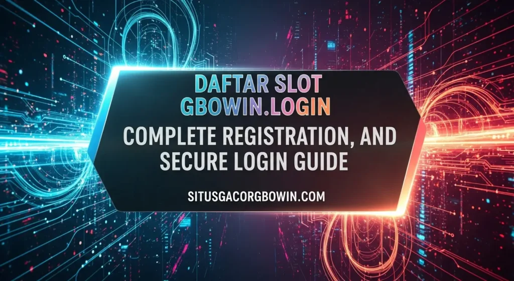 Daftar Slot Gbowin.login