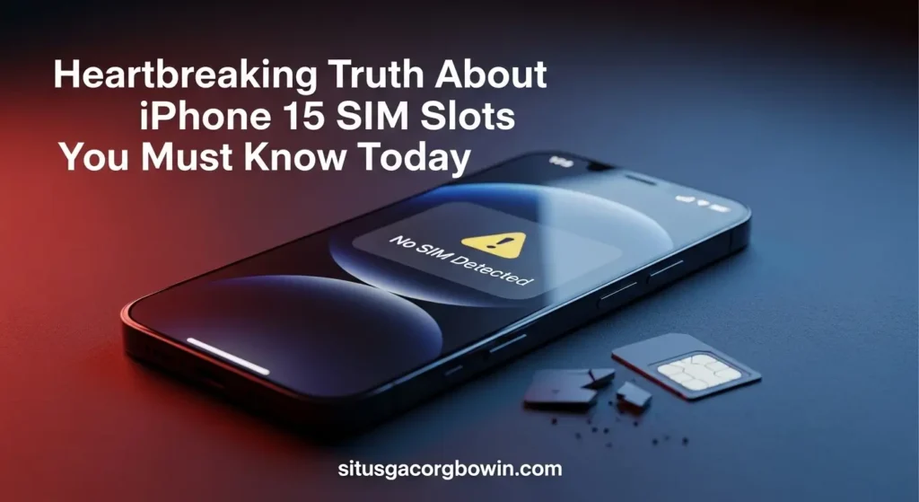 iPhone 15 SIM Slots