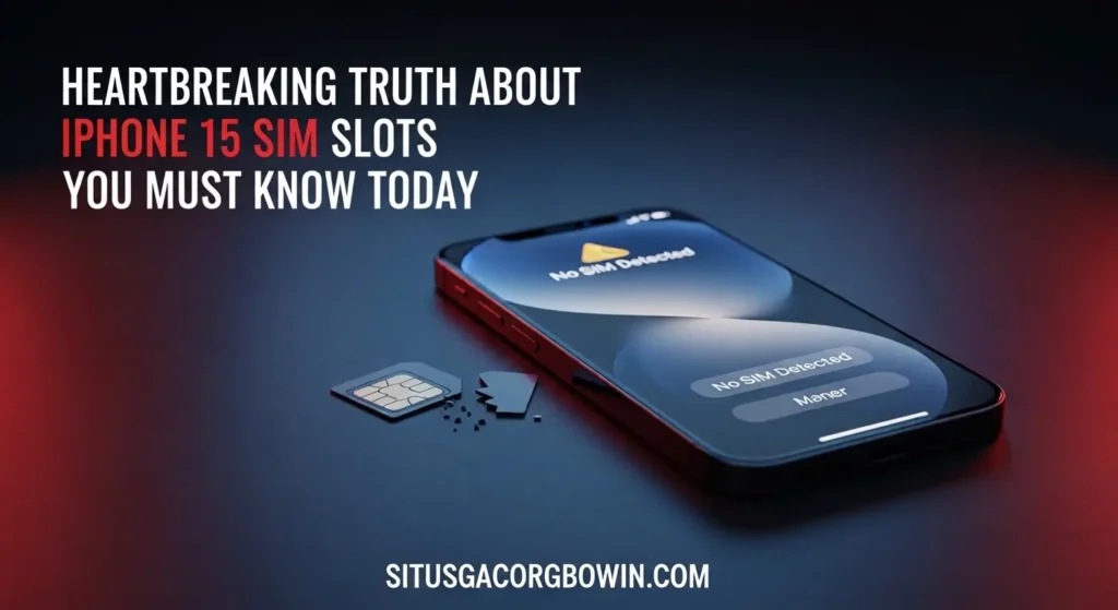 iPhone 15 SIM Slots